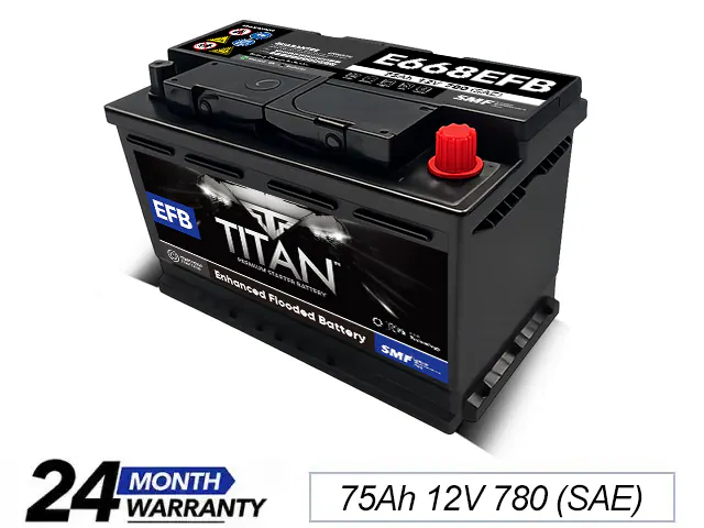 Titan Battery E668EFB