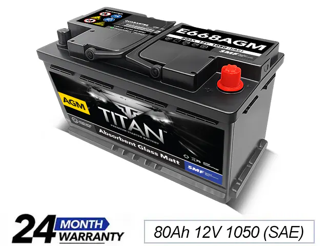 Titan Battery E668AGM
